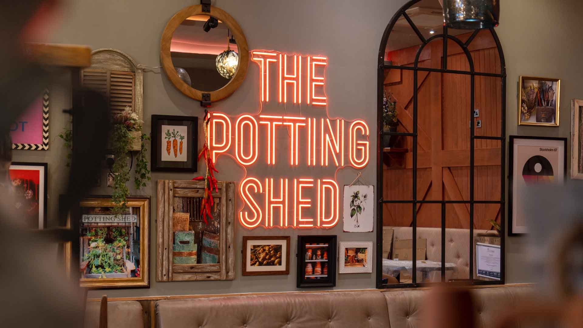 Potting Shed & Terrace at Si